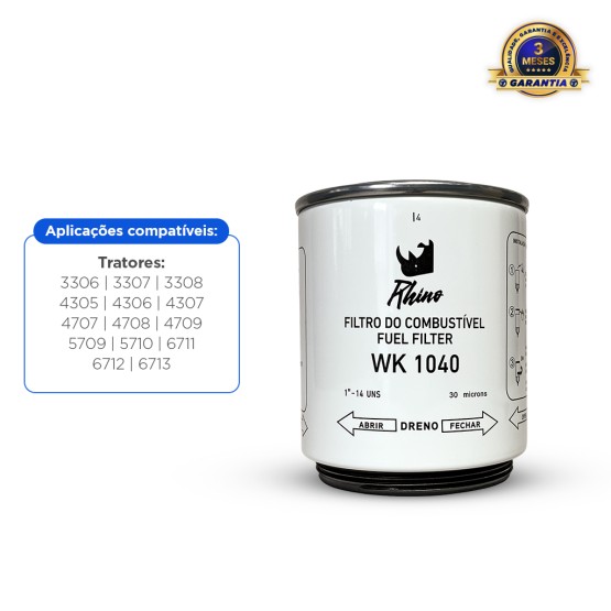 Filtro Combustível Aplicável Trator Massey - Acx2421580