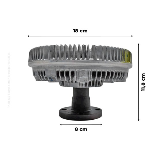 Embreagem Viscosa Do Ventilador Aplicável Trator John Deere - AL167993