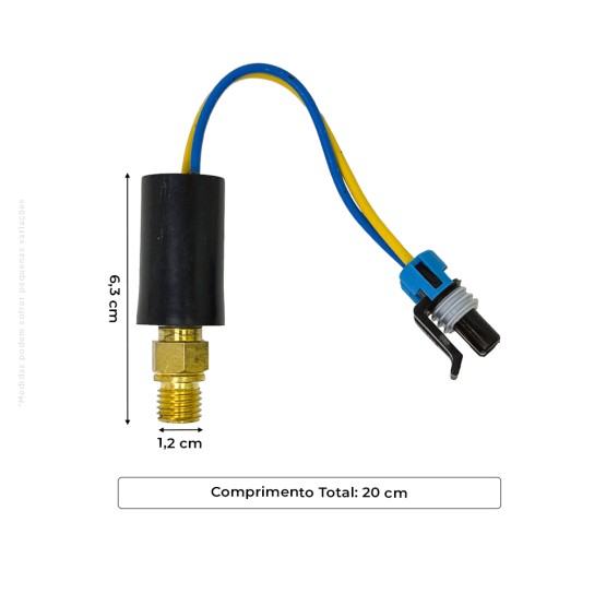Interruptor De Pressão Aplicável Trator John Deere - AL176308