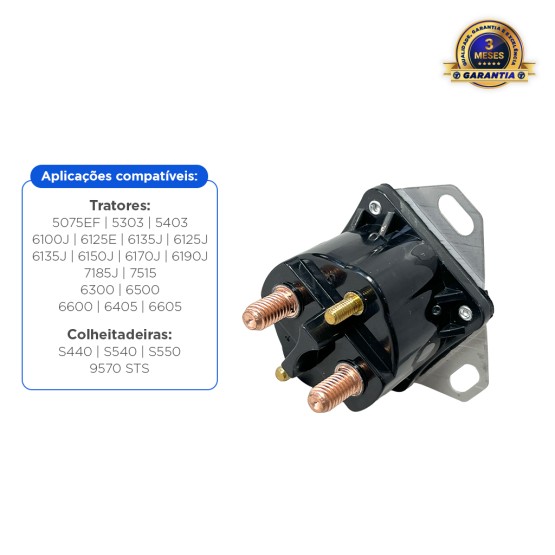 Relé De Partida do Motor Aplicável John Deere - AT68973