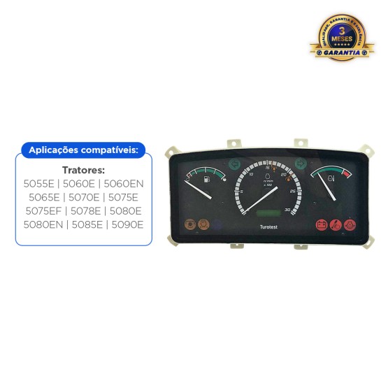 Painel De Instrumento 12V Aplicável Trator John Deere - DQ50584