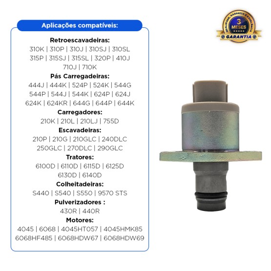 Válvula Reguladora De Sucção Aplicável John Deere - DZ111137