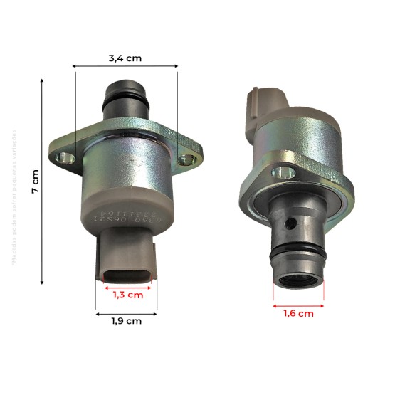 Válvula Reguladora De Sucção Aplicável John Deere - DZ111137