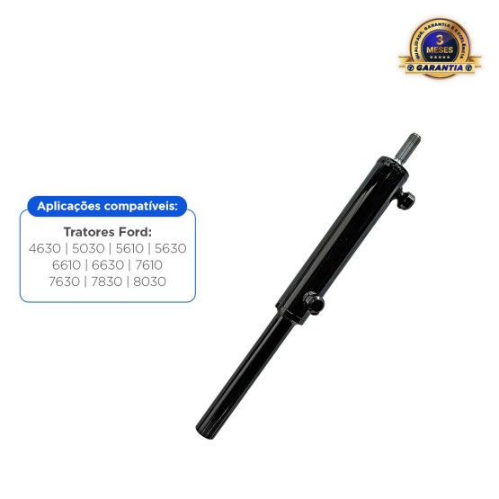 Cilindro De Direção Hidraulico Do Eixo Aplicável Trator Ford - E3NN3A540BA