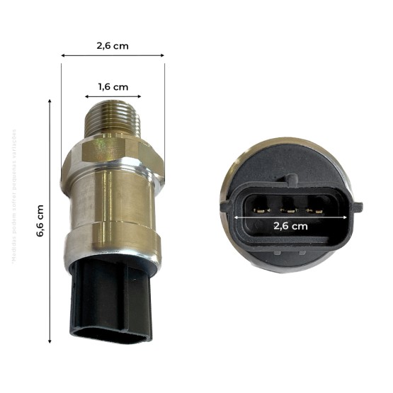 Sensor De Pressão Aplicável Escavadeira Case / New Holland - LS52S00015P1