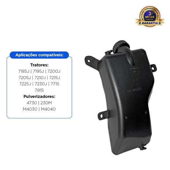 Tanque Reservatório de Transferência do Radiador Aplicável Trator John Deere - RE201362