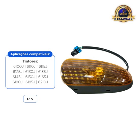 Lanterna de Seta Dianteira Aplicável Tratores John Deere - RE217551