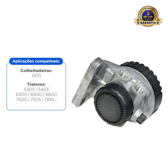 Cabeçote do Filtro De Combustível Aplicável Trator John Deere - RE500160