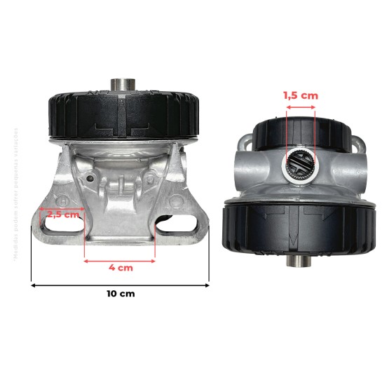 Cabeçote do Filtro De Combustível Aplicável Trator John Deere - RE500160