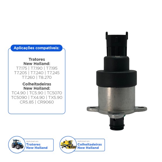 Válvula Reguladora Pressão Aplicável New Holland - 42541851