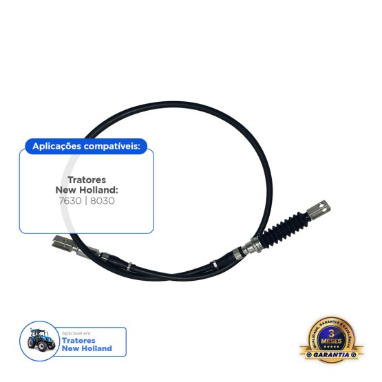 Cabo Do Comando Hidráulico Aplicável Trator New Holland - 47414531