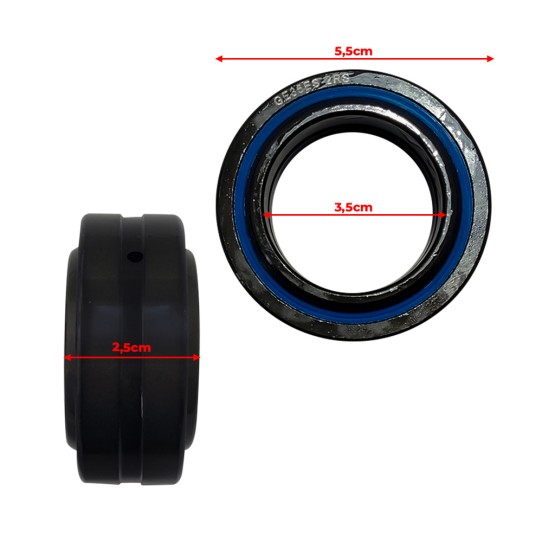 Rolamento Rótula Oscilante Aplicável Tratores New Holland - 47633238