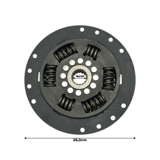 Amortecedor De Torção Aplicável Tratores Case New Holland - 5196061