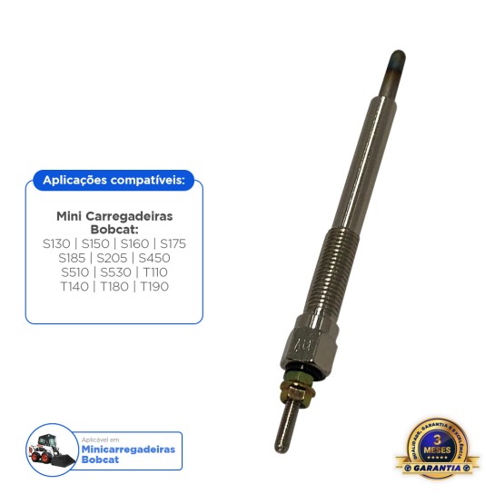 Vela Aquecedora Ignição Aplicável Bobcat - 6684850