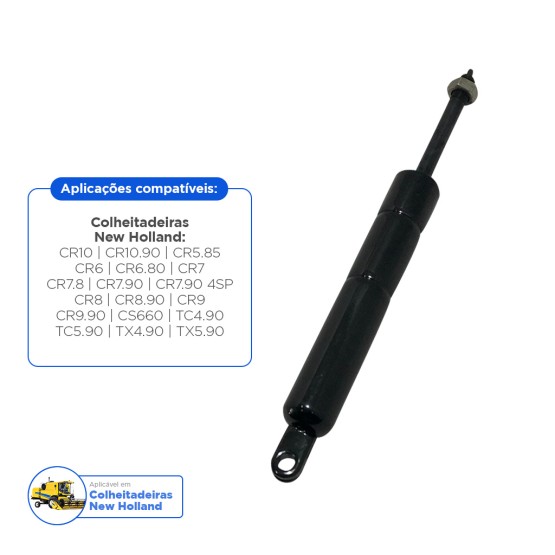 Amortecedor Gás Aplicável Colheitadeiras New Holland - 87607304